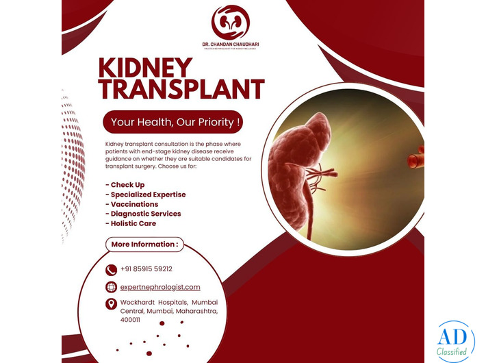 Best Surgeon for Kidney Transplant  in Mumbai – Dr. Chandan Chaudhari