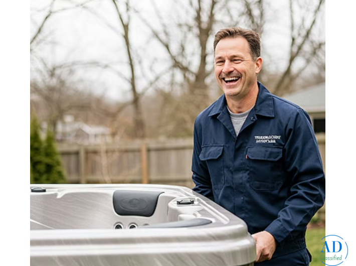 Champion Hot Tub Moving