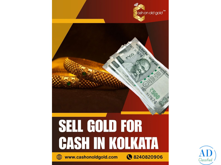 Sell Gold for Cash in Kolkata - Cash On Old Gold