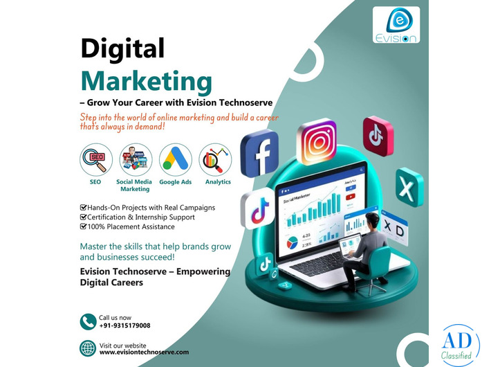 Take your career to new heights with Digital Marketing