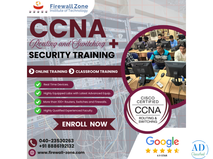 CCNA Training In Hyderabad | Networking Courses In Hyderabad | 8886192132 | Firewall Zone
