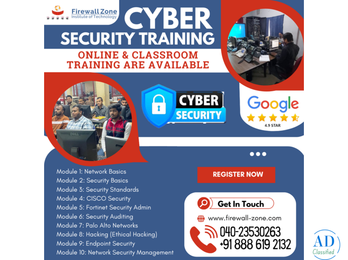 CCNA Training In Hyderabad | Networking Courses In Hyderabad | 8886192132 | Firewall Zone