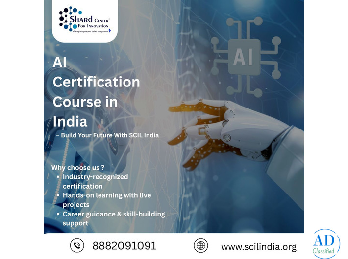 AI Certification Course in India – Build Your Future With SCIL India