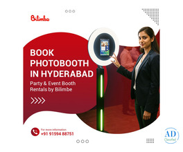 Book Photobooth in Hyderabad | Party & Event Booth Rentals by Bilimbe