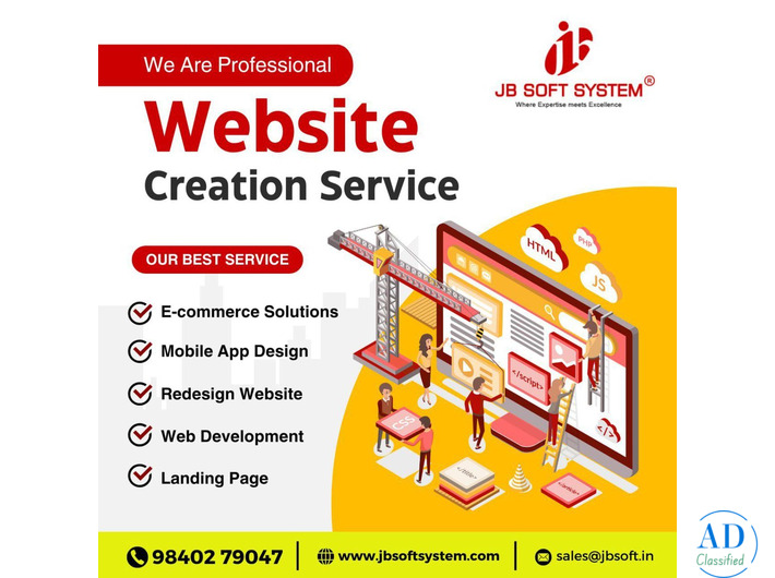 Best Web Design Company in Chennai | JB Soft System