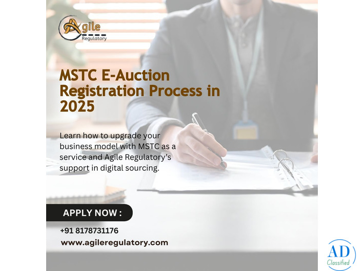 Reliable MSTC E Auction Registration