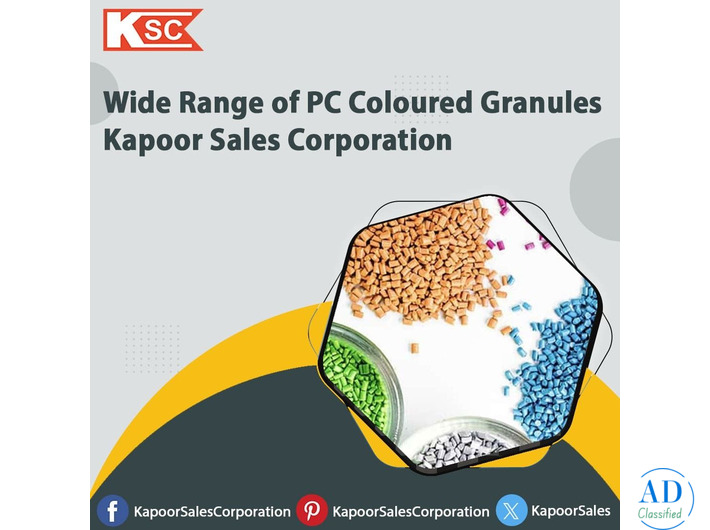 Wide Range of PC Coloured Granules – Kapoor Sales Corporation