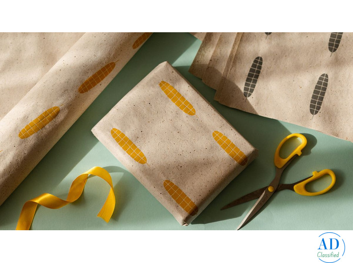 Eco-Friendly Gifting Wraps Made with Handmade Paper