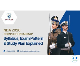 NDA 2026 Complete Roadmap – Syllabus, Exam Pattern & Study Plan Explained