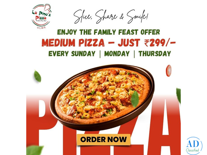 veg and non veg pizza restaurant home delivery in Ulwe Panvel