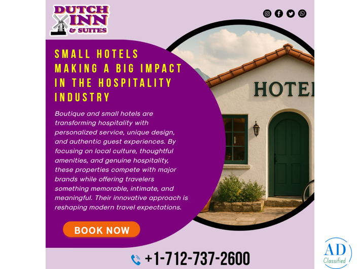 Small Hotels Making a Big Impact in the Hospitality Industry
