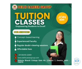 Coaching for Class 8 in Dwarka Delhi