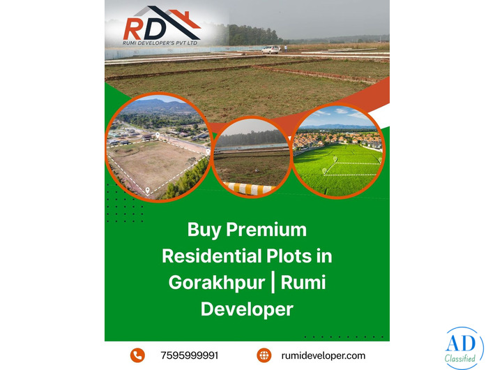 Buy Premium Residential Plots in Gorakhpur | Rumi Developer