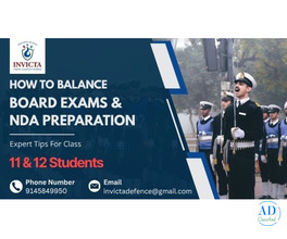 How To Balance 10th & 12th Board Exams & NDA Preparation