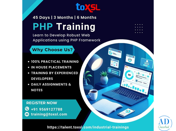PHP Development Training in Mohali to Build Strong Coding Skills – ToXSL Technologies