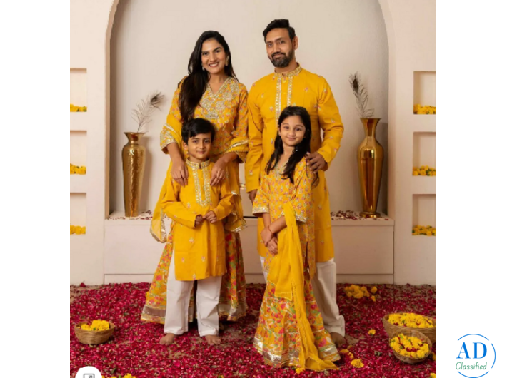 Celebrate Together in Style with Indian Matching Outfits