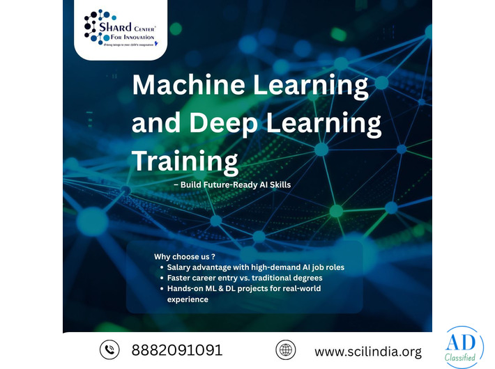 Machine Learning and Deep Learning Training – Build Future-Ready AI Skills