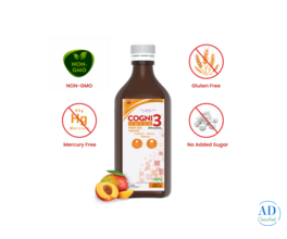 Omega 3 Syrup Cogni 3 | Brain, Heart & Eye Health Omega-3 Supplement