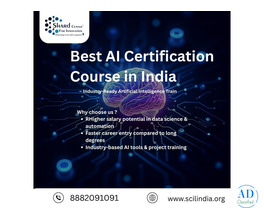 Best AI Certification Course in India – Industry-Ready Artificial Intelligence Training