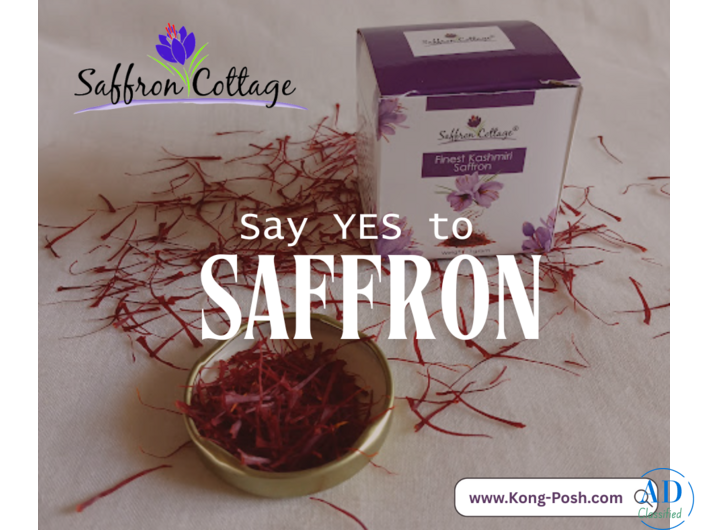 Authentic Kashmiri Saffron at Saffron Cottage