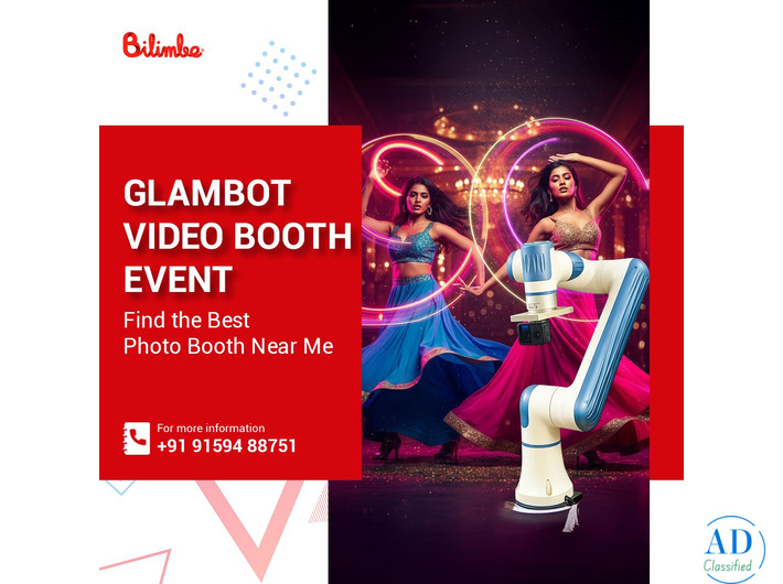 Glambot Video Booth Event | Find the Best Photo Booth Near Me