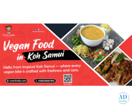 Vegan Food in Koh Samui at Noori India | Fresh Plant Based Flavours You Will Love