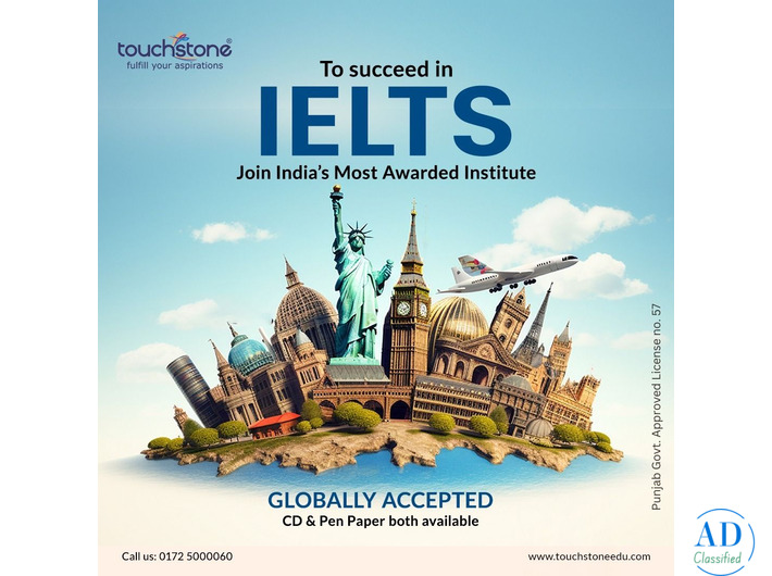Touchstone Educationals - Best IELTS Coaching in Chandigarh