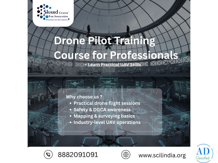 Drone Pilot Training Course for Professionals – Learn Practical UAV Skills