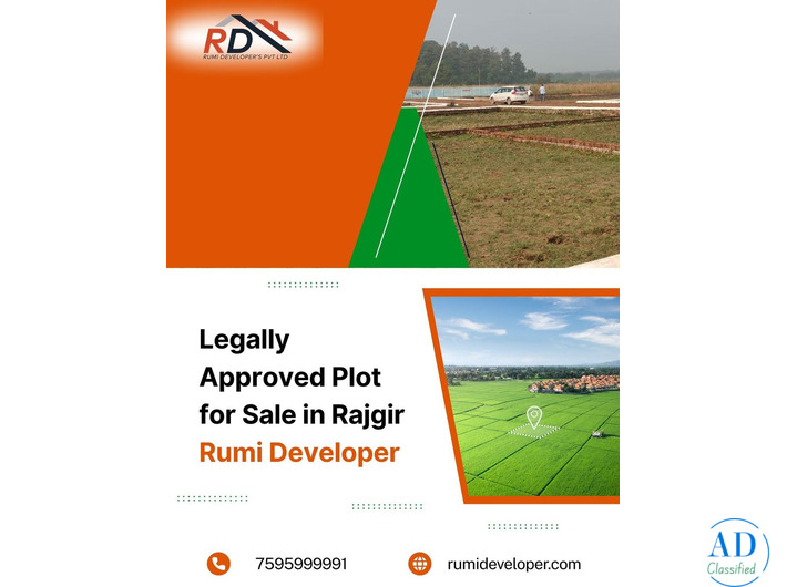 Legally Approved Plot for Sale in Rajgir – Rumi Developer