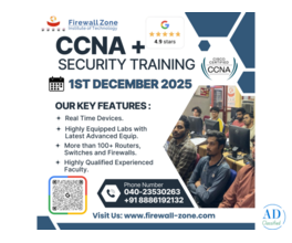 Launch Your Networking Career with CCNA (R&S) + CCNA Security at Firewall Zone!