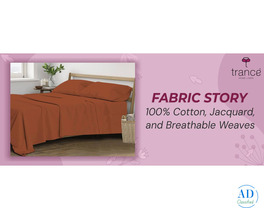 FABRIC STORY 100% Cotton, Jacquard, and Breathable Weaves