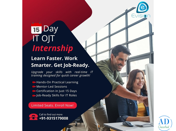 15-Day IT OJT Internship — Fast Track to Certification - Evision Technoserve