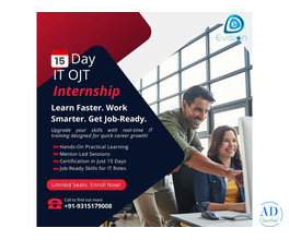 15-Day IT OJT Internship — Fast Track to Certification - Evision Technoserve