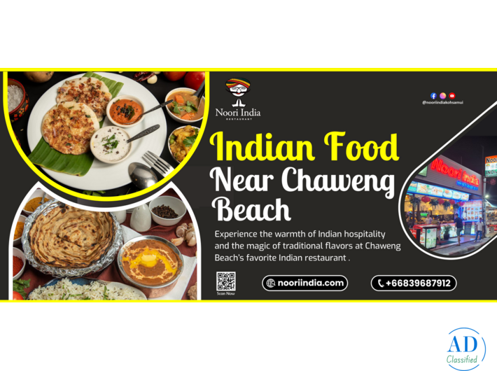 Discover Authentic Indian Food Near Chaweng Beach at Noori India