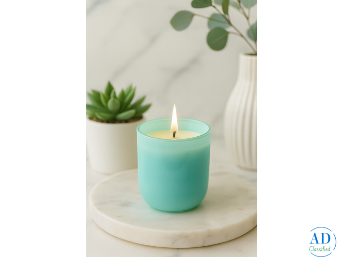 Luster Glass Candle – Handcrafted Luxury Candle by Anya Josh