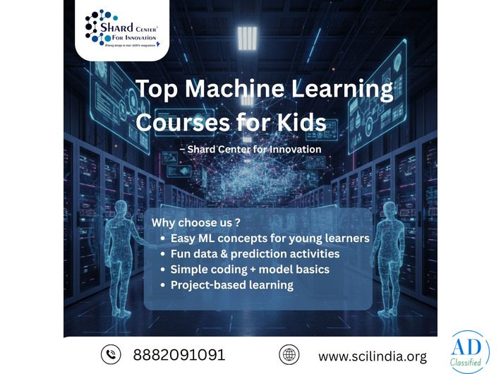 Top Machine Learning Courses for Kids – Shard Center for Innovation