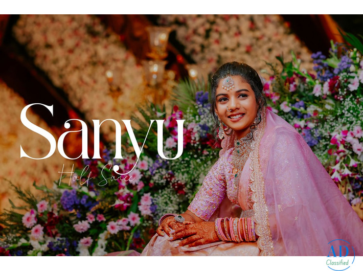 Best Half Saree Photography In Hyderabad