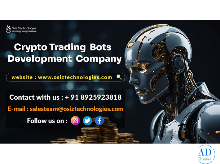Build Your Crypto Trading Bot Development with Osiz Technologies