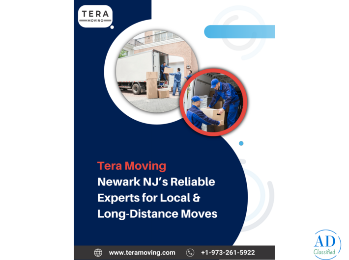Tera Moving: Newark NJ’s Reliable Experts for Local & Long-Distance Moves