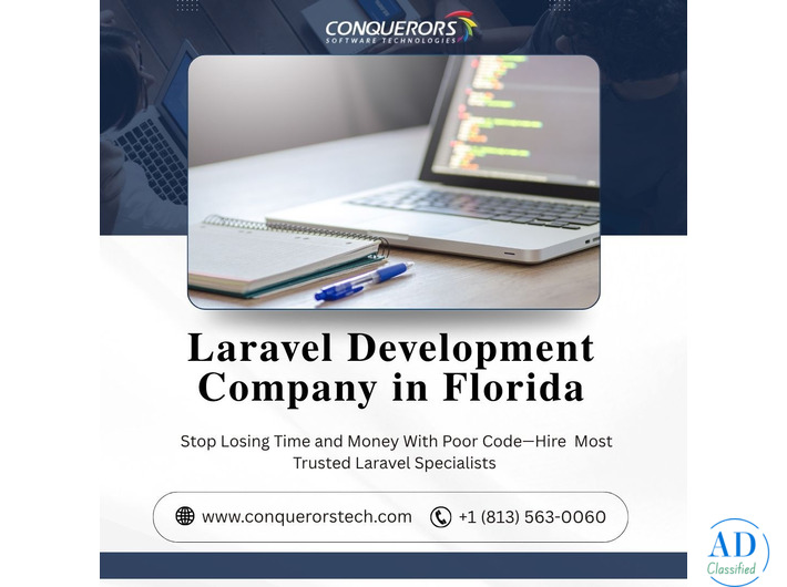 Laravel Development Company in Florida | Conquerors Tech