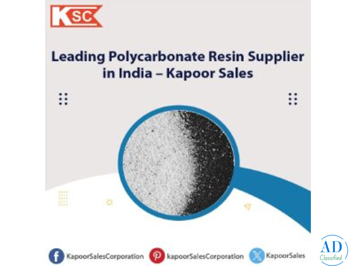 Leading Polycarbonate Resin Supplier in India – Kapoor Sales
