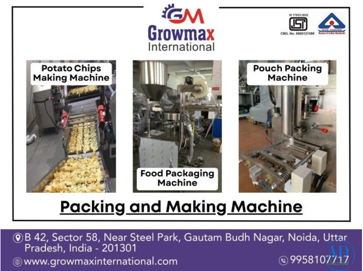 Growmax Automatic Machine – Smart Packing & Making Machine for Modern Businesses