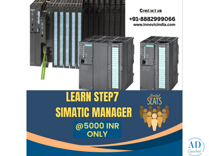Step7 Simatic Manager Training @ 5000 INR Only