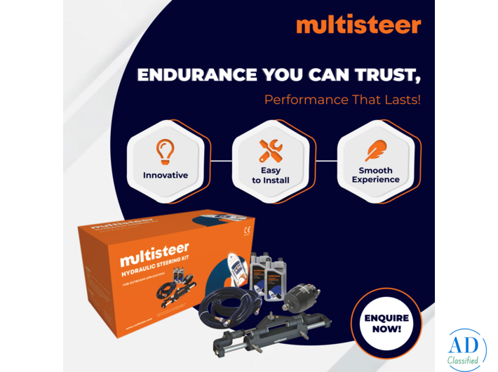 Boat Hydraulic steering system | SH-300-T6 | Twin Outboard