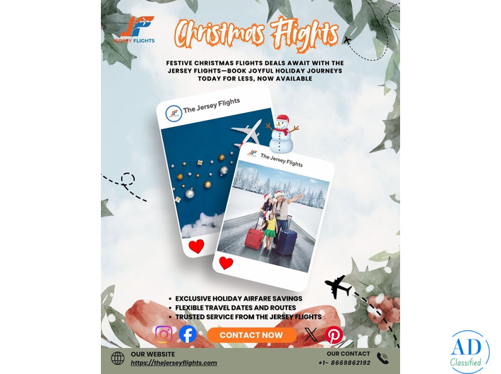 When to Book Cheap Christmas Flights | The Jersey Flights