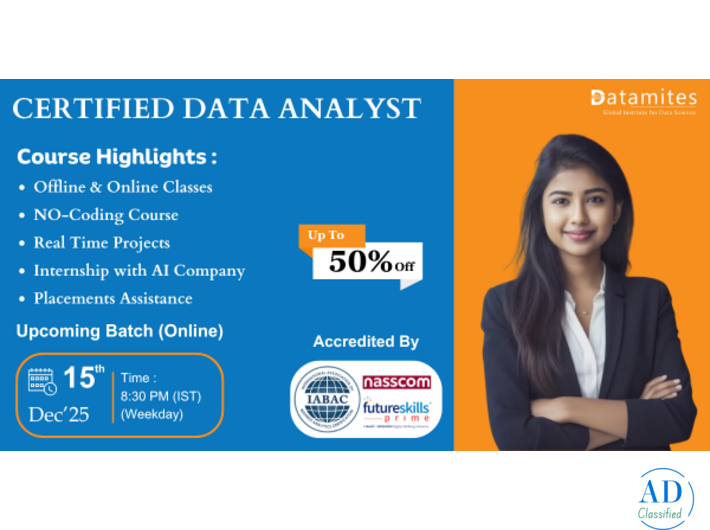 Data Analyst Courses in Ahmedabad