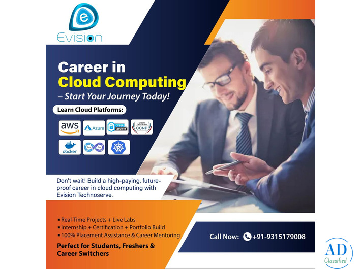 Career in Cloud Computing – Your Future Starts Here - Evision Technoserve