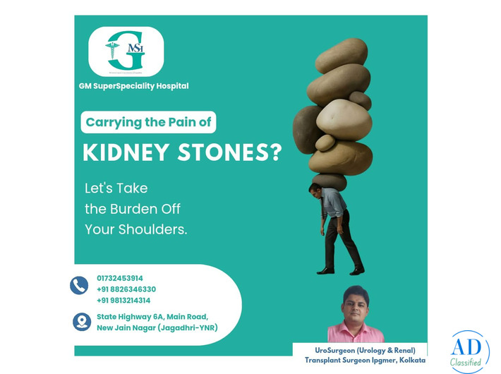 Who Provides the Safest Kidney Stone Treatment in Yamunanagar?