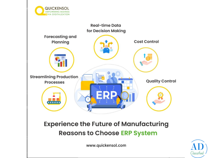 Manufacturing ERP Software | Advanced ERP for Manufacturing Businesses