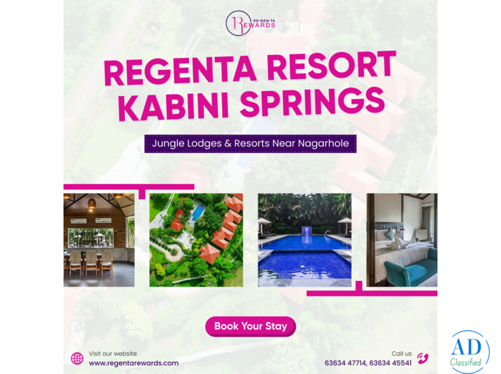 Regenta Resort | Kabini River View Resort Near Kutta